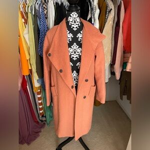 Women's Orange Coat